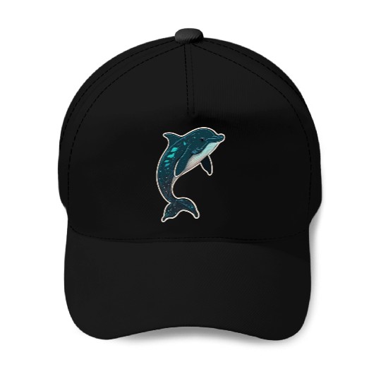 Dolphin Baseball Caps