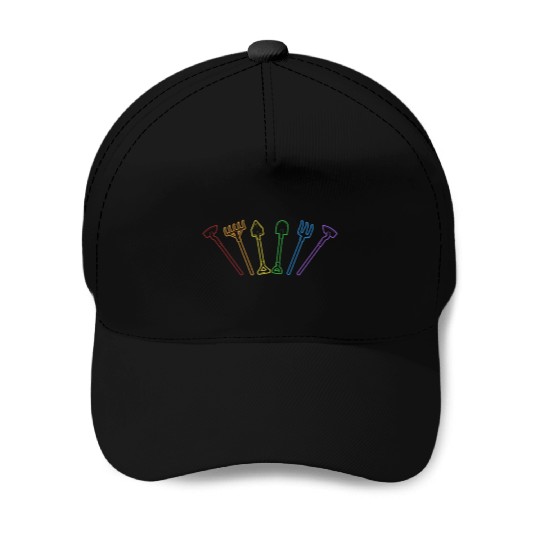 Farmer LGBT Rainbow Agribusiness Agriculture Baseball Caps