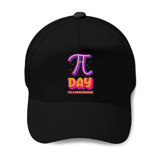 Pi Day Math Holiday Pi Symbol Number Baseball Caps