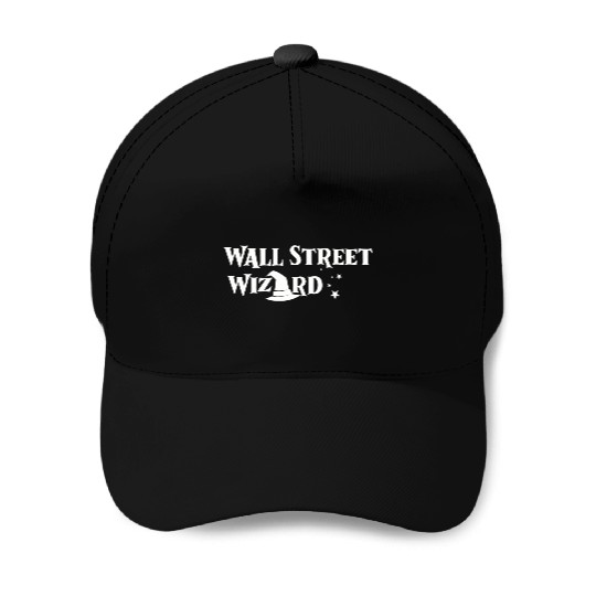 Wall Street Wizard Baseball Caps