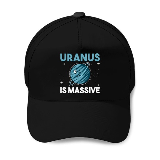 Funny Uranus Planet Space Lover Baseball Caps
