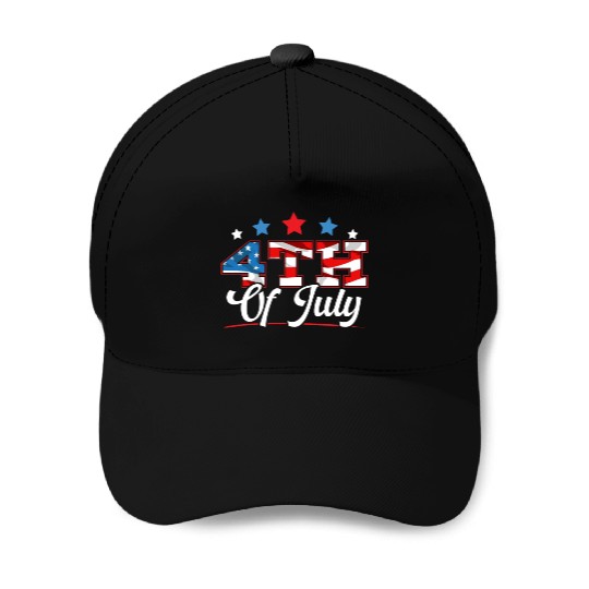 Patriotic America USA Flag 4th Of July American Baseball Caps