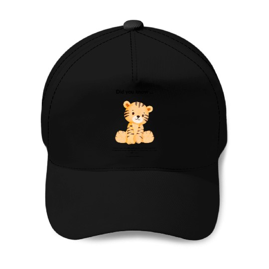 Did you know ... tiger Baseball Caps