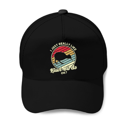 Bird Lover Endangered Species Kiwi Bird Baseball Caps