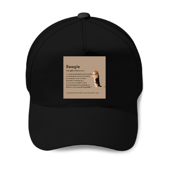 Beagle Definition PSBLBS Baseball Caps
