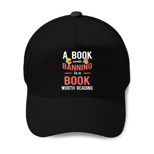 Librarian Bookworm Book Nerd Reading Library Baseball Caps