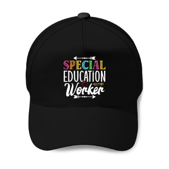Special Education Worker Sped Teacher Awareness Baseball Caps