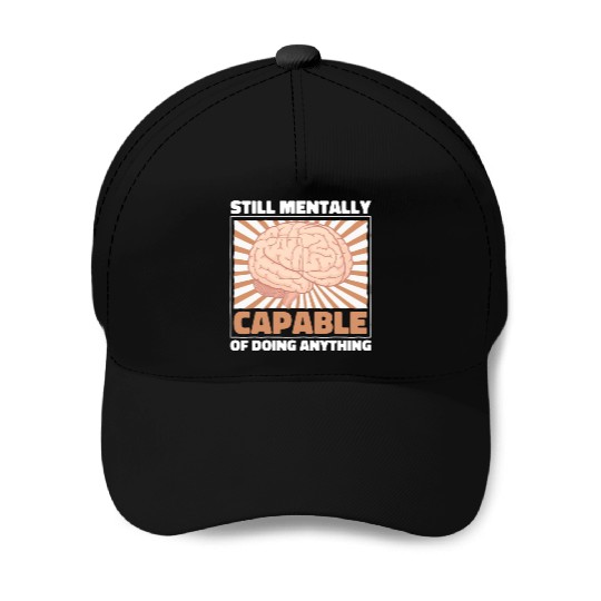 Psychology Psychologist Brain Baseball Caps