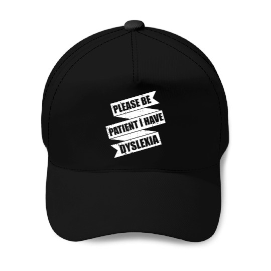 Psychology Psychologist Dyslexia Baseball Caps