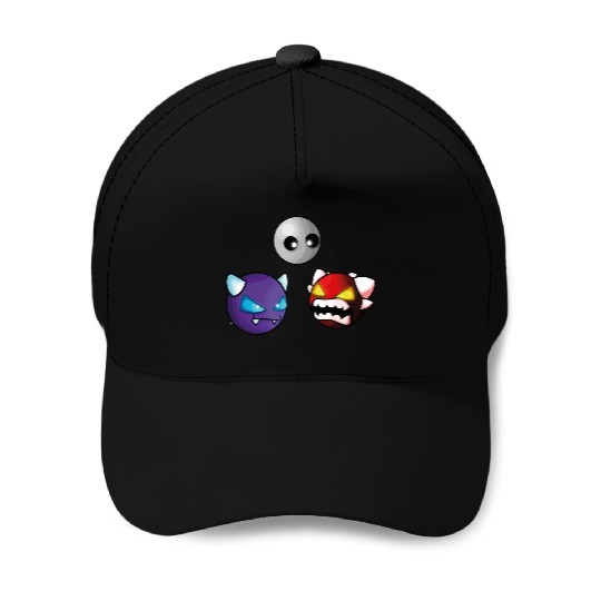 geometry dash insane game Baseball Caps