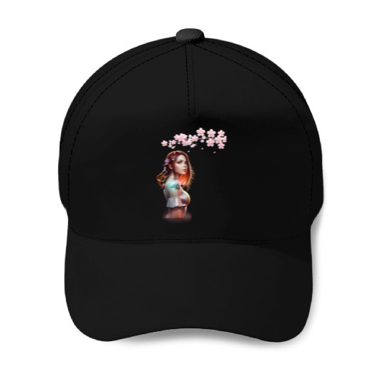 Avatar, AI design Anime girl Baseball Caps