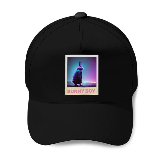 Bunny Boy Design Baseball Caps