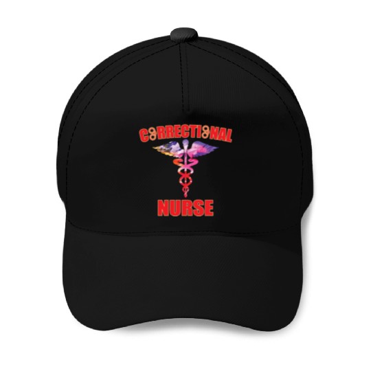 Great Correctional Nurse Design Prison Nurse Baseball Caps