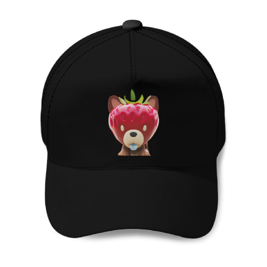 Strawberry Hound Baseball Caps