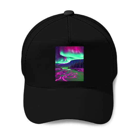 Northern Lights Baseball Caps