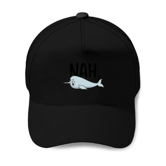 Procrastinating Narwhal Lover Aquatic Animals Baseball Caps