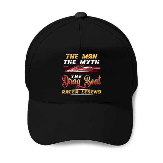 Drag Boat Racing Racer Speed Boat Driver Legend Baseball Caps