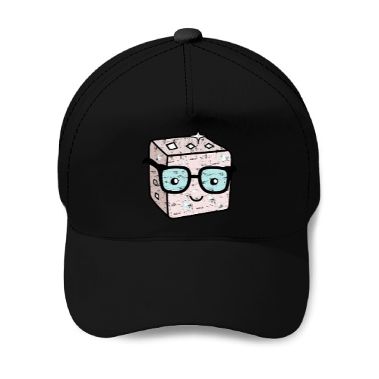 Sweet Sugar Sugar Cubes Nerd Refined Baseball Caps