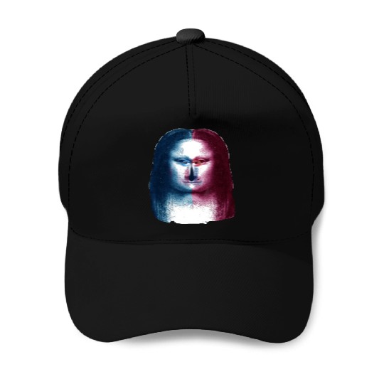 Monalisa Concept Leonardo Da Vinci Baseball Caps