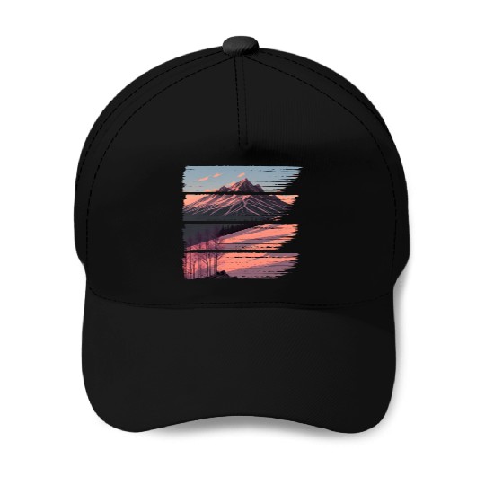 Sunrise Mountain Baseball Caps