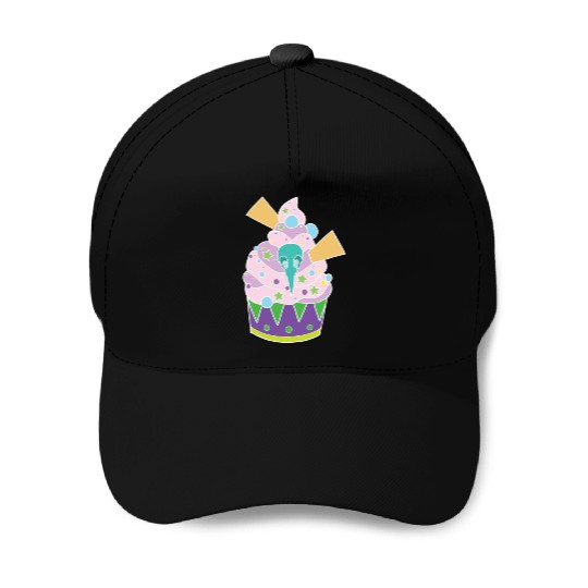 Cupcake Graveyard Baseball Caps