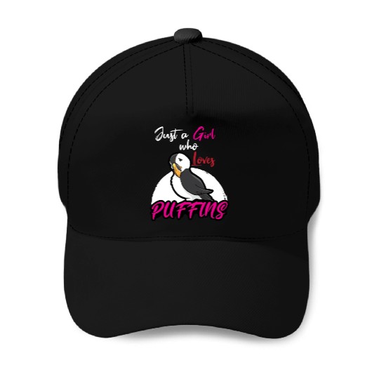 Puffin Lover Puffins Baseball Caps