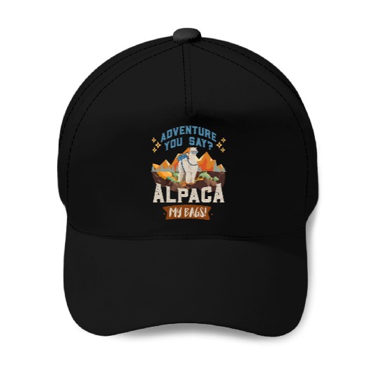 Alpaca my Bags Hiking funny Mountain fan Hiker Baseball Caps