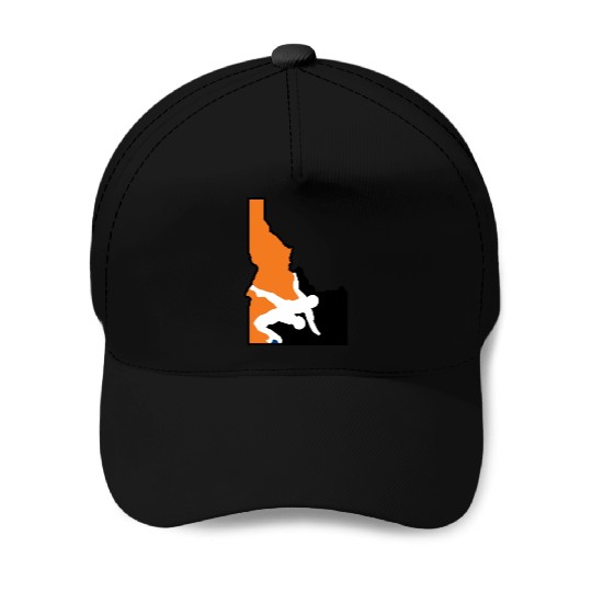 Idaho Wrestling (State Colors) Baseball Caps