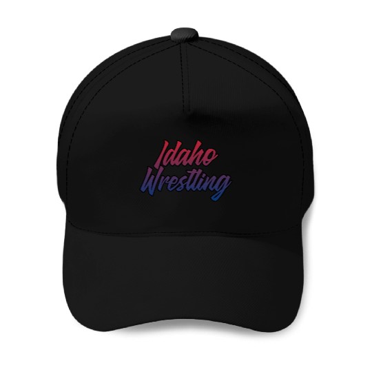 Idaho Wrestling (USA Colors) Baseball Caps