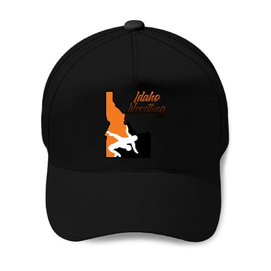Idaho Wrestling (State Colors) Baseball Caps