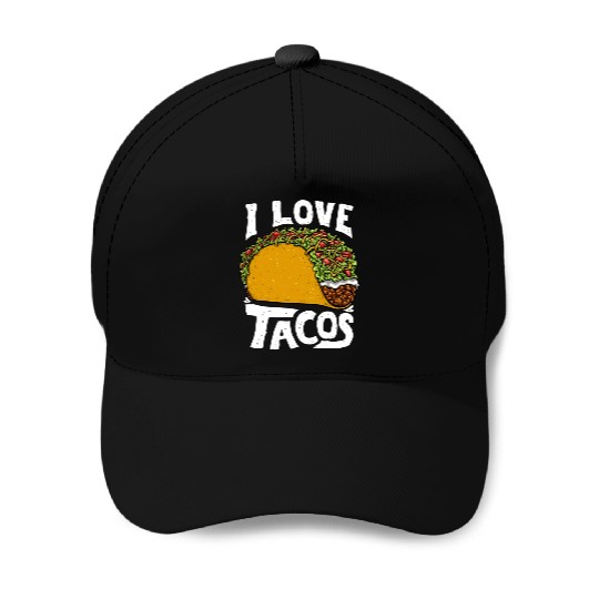 Tacos Taco Lover Mexican Baseball Caps