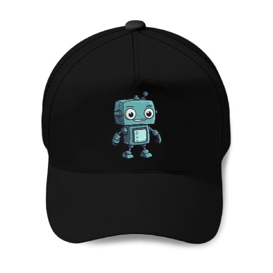 Cute Robot Baseball Caps