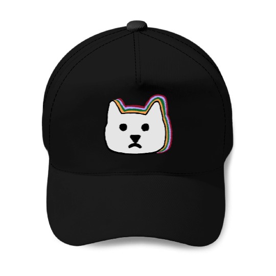 cat face Baseball Caps