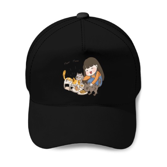 Crazy Cat Lady is My Destiny Baseball Caps