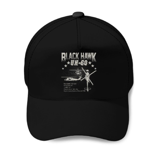 Sikorsky UH 60 Black Hawk Baseball Caps