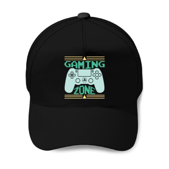 Gaming zone Baseball Caps