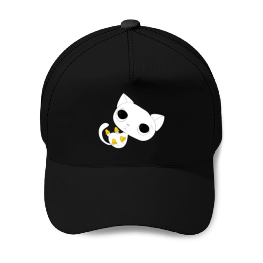 black white kittens 04 Baseball Caps