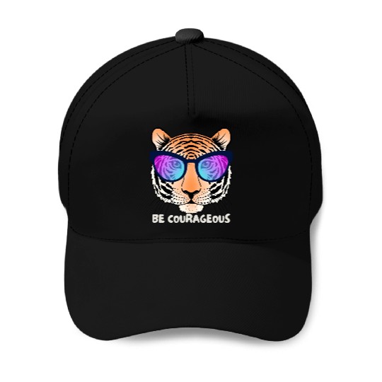 Be Courageous like a Lion Baseball Caps