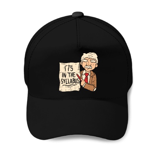 English Teacher Baseball Caps