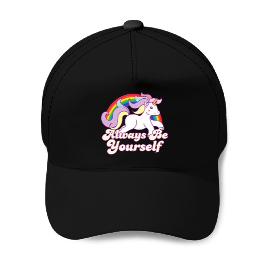 LGBT CSD Be Yourself Gay Lesbian Pride Unicorn Baseball Caps