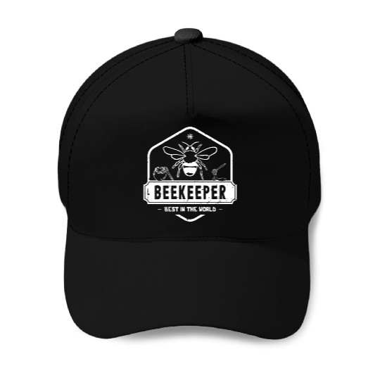 Beekeeper Best In The World Baseball Caps