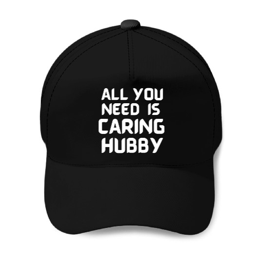 I LOVE MY HUSBAND 1 Baseball Caps
