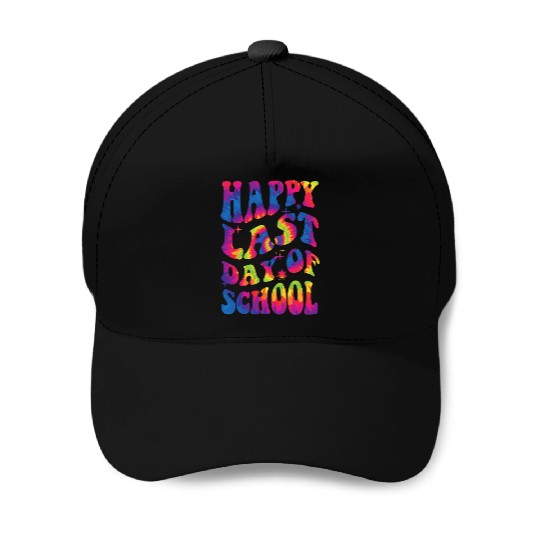 happy last day of school Teacher Women friend Gift Baseball Caps