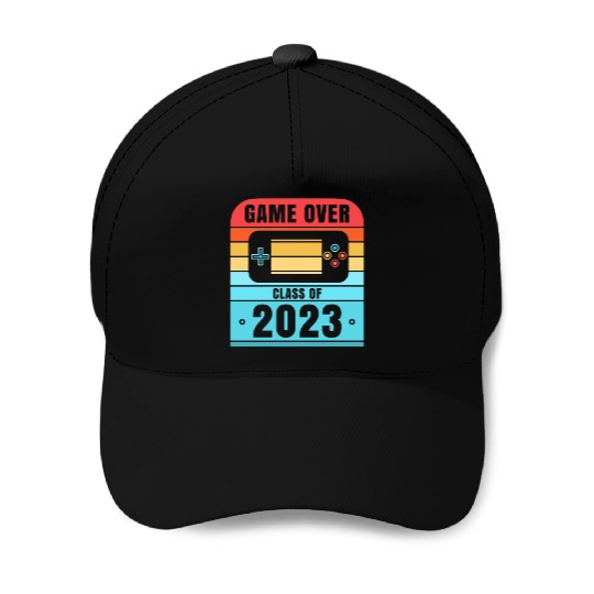 Game Over Class of 2023 Seniors Graduation Gifts Baseball Caps