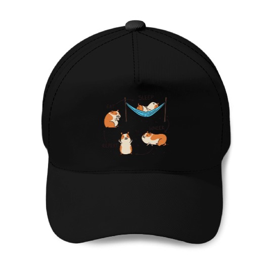 Guinea Pig Guinea Pig Lover Rodent Hamster Baseball Caps