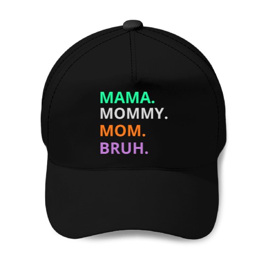 vintage international women's day mama,mommy;bruh Baseball Caps