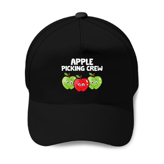 Apple Farmer Apple Lover Fruit Funny Apple Picking Baseball Caps