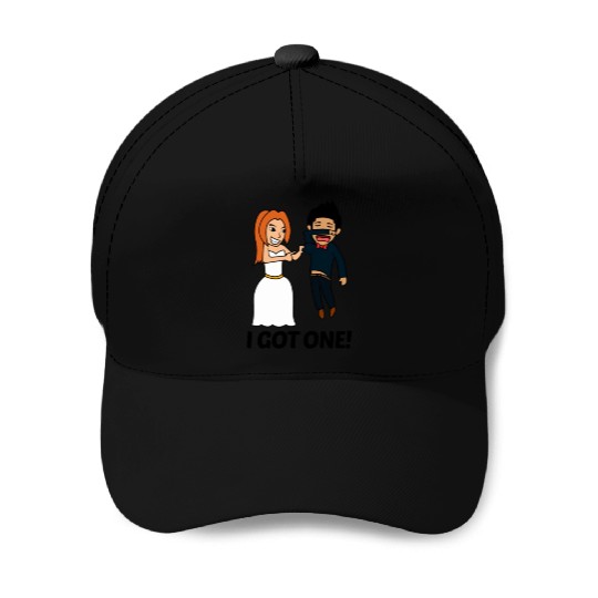 FUNNY BRIDE TO BE I BRIDE SQUAD JUST MARRIED GIFT Baseball Caps