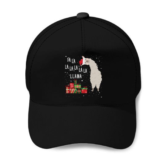 Fa La La Llama Baseball Caps