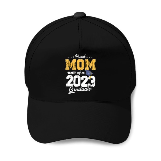 Proud Mom Of A Class Of 2023 Graduate Senior 23 Baseball Caps